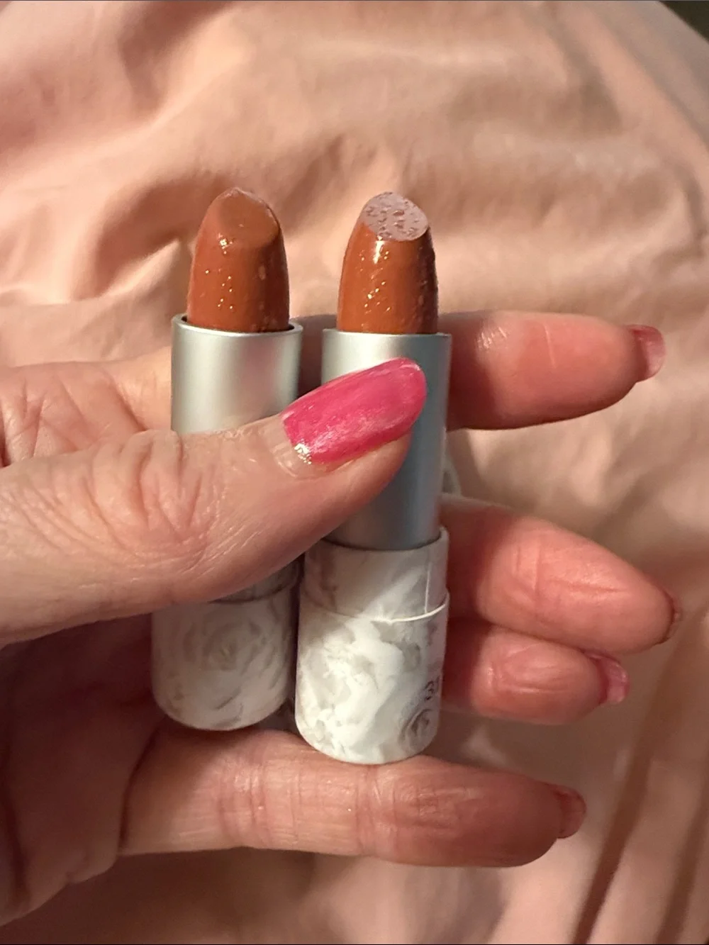 Jane Satin Lipstick Trio — Soft Cream Shades, 2 Day Dreamer & 1 Beach Babe